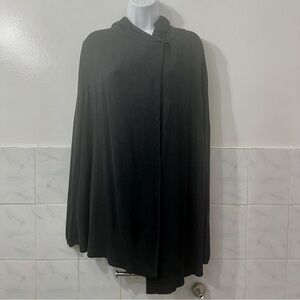 Lululemon Wrap Cardigan Hoodie Sweater Gray 8 Thumb Hole Athleisure Travel Yoga